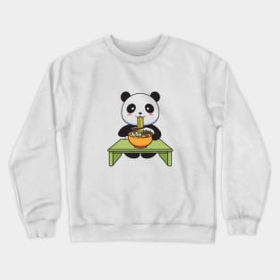 funny panda Crewneck Sweatshirt